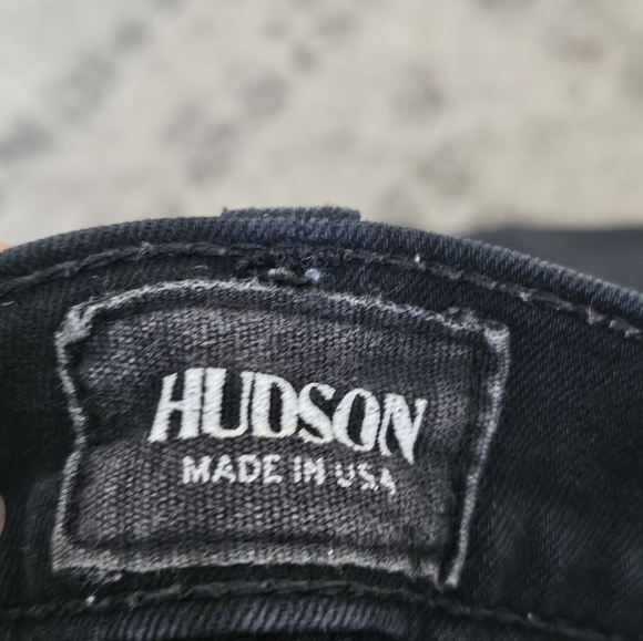 Hudson Women's Black Made in USA Skinny Pant Size 28. - Picture 2 of 9